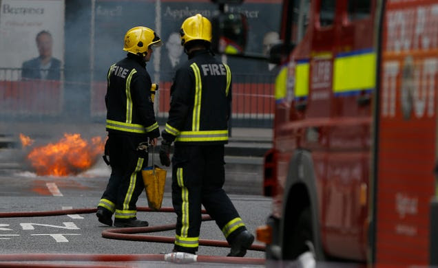 A Fire Has Raged Beneath London For 24 Hours Straight