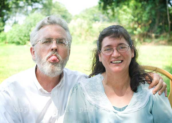 mom & dad being silly