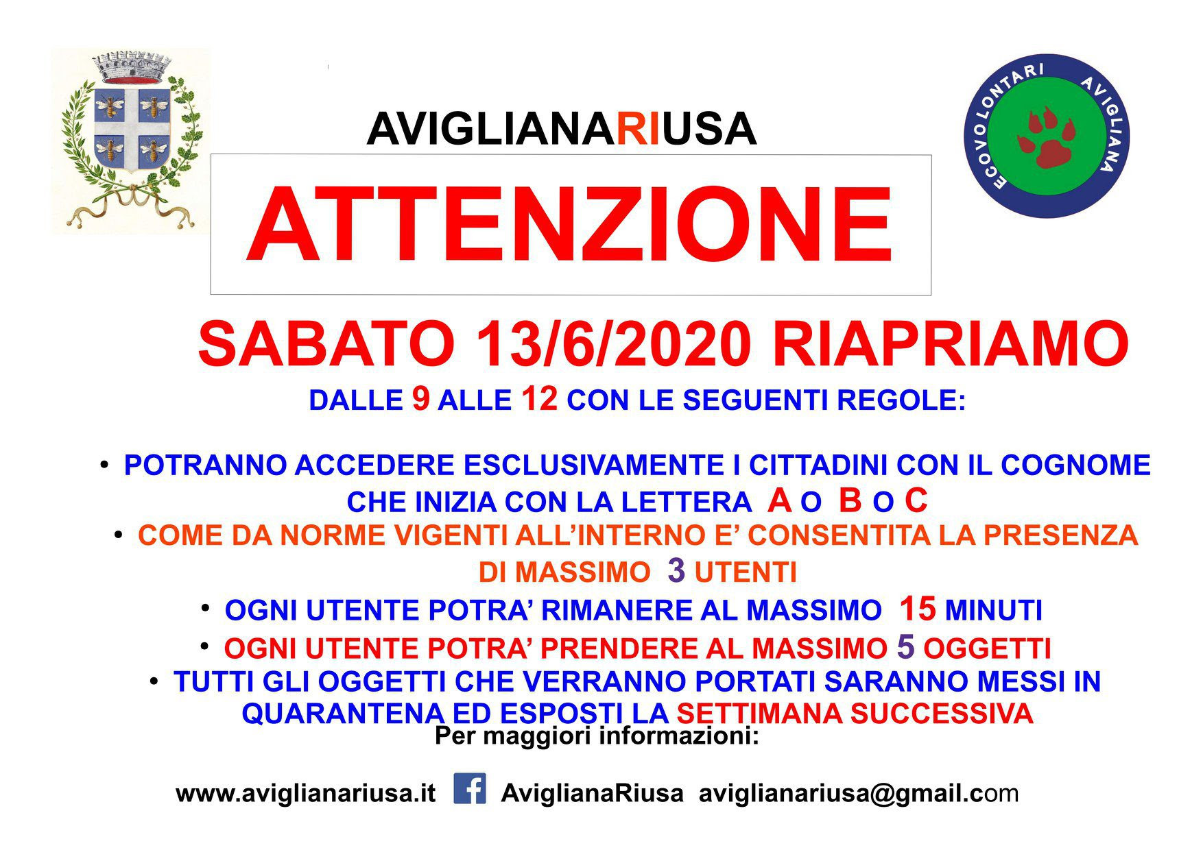 AviglianaRiusa riapre al pubblico • AVIGLIAN@ notizie