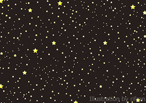りふらん工房 シンプルな星の背景素材 その1