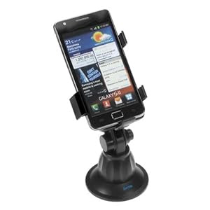 iKross Car Windshield Mount Holder for Cell Phone, MP3, Windows, Android, Mobile Phone, Smartphone, Blackberry, Apple iPhone 4s