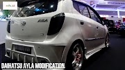 Modifikasi Ayla Putih