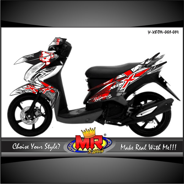 Xeon Honnigan DC Shoes stiker motor striping motor Xeon Honnigan DC Shoes stiker motor striping motor