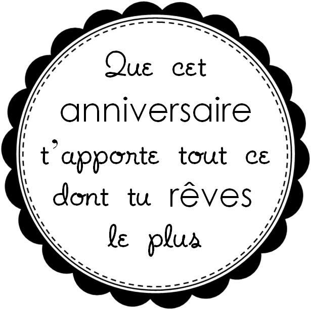 Etiquettes A Imprimer Anniversaire Passions Creation Passion Scrap D Ines