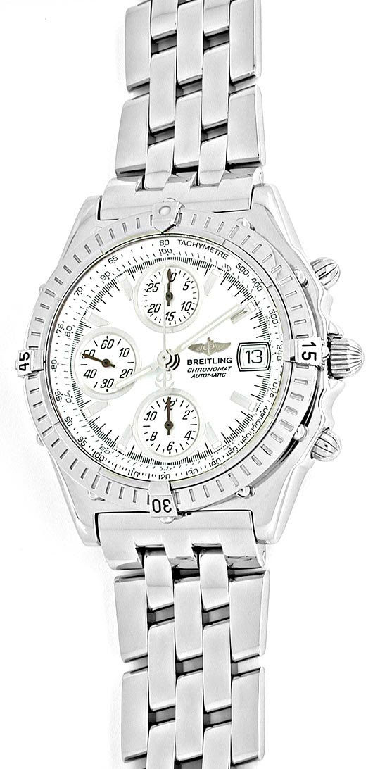 Original-Foto 2, BREITLING CHRONOMAT, ST CHRONOGRAPH CHRONOMETER! TOPUHR