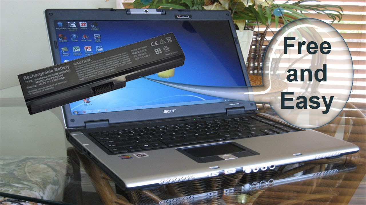 Laptop Battery not charging "plugged in, not charging" Free Easy ...