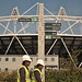 The hi-vis army, Olympic Park, East London