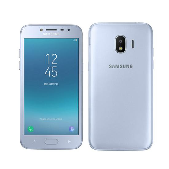 Smartphone Samsung Galaxy J2 Pro 2018 SMJ250M 16GB Dual Sim Tela 5.0 8MPX/5MPX Os 7.1 Prata 