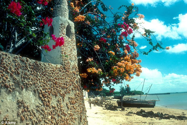 Indian Ocean idyll: The island of Lamu has long been a popular beach break in Kenya