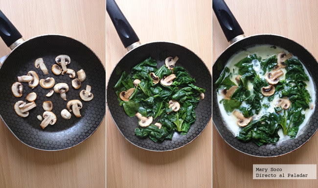 Frittata Blanca Pasos