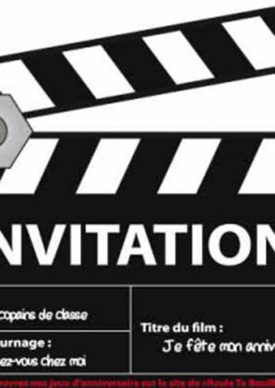 Carte Invitation Anniversaire 11 Ans