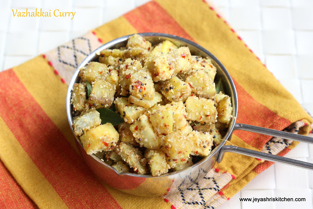 Vazhakkai -curry