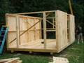 Building a shed roof from scratch
 