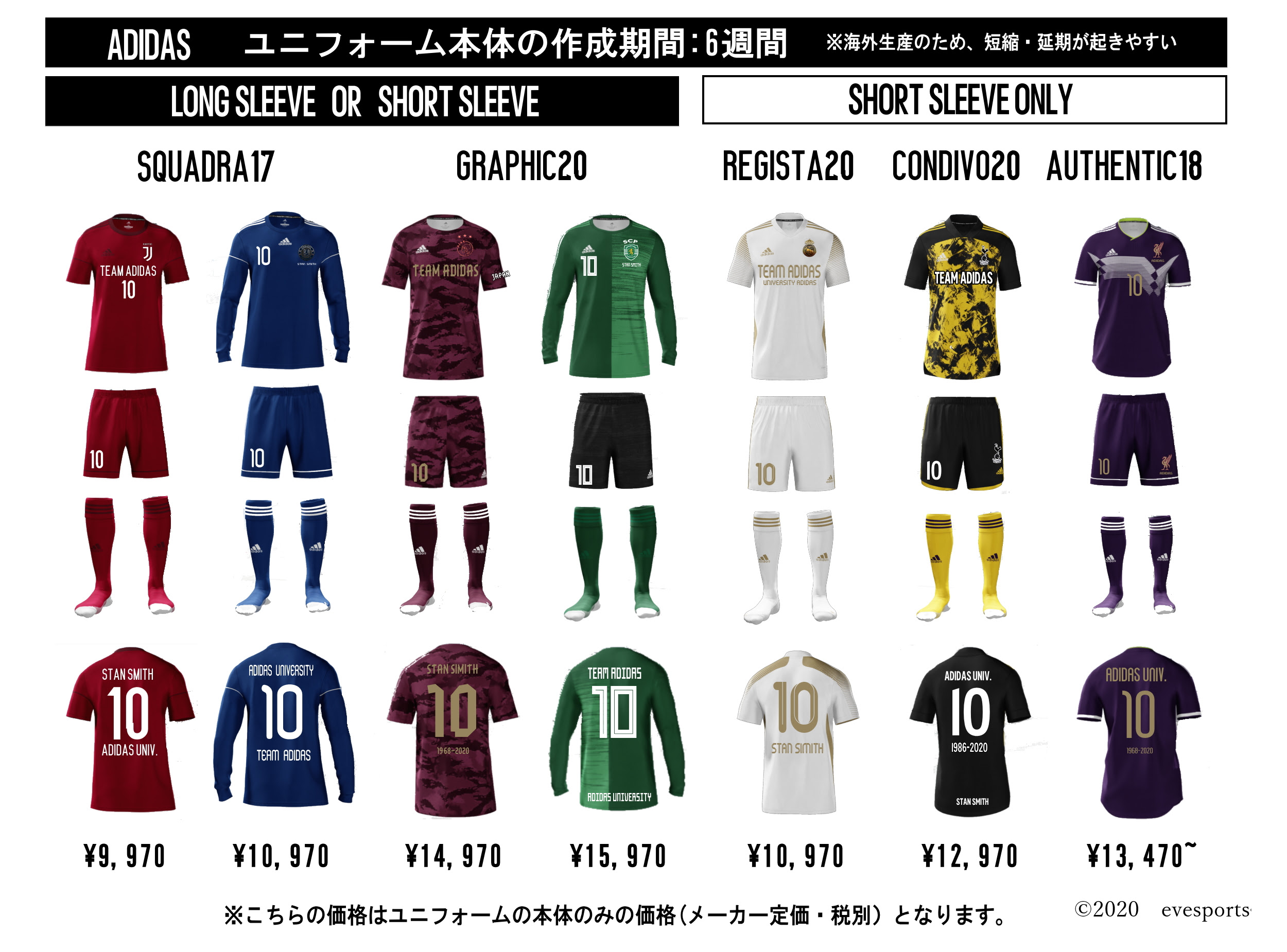 ユニフォーム特集 Adidas編 サッカーユニフォームオーダー作成 かっこいいユニフォームどうやって作る Beyond ビヨンド 大学 サッカー同好会情報を発信する全国唯一の情報サイト