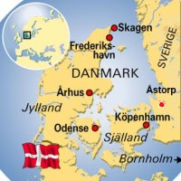 Danmarkskarta