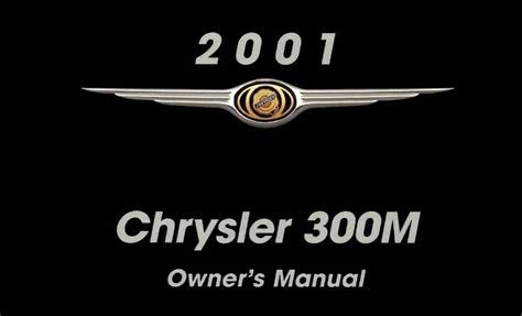 eBook Chrysler 300m Service Manual