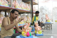 Marziya Shakir 4 Year Old Shoots Bandra Ganesha Workshops by firoze shakir photographerno1