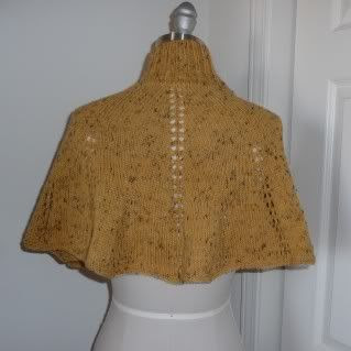knitting,stitch diva,knit picks,cape,capelet
