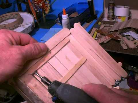 Craft Stick Sanding Tools &amp; Dremel Cutting Example - YouTube