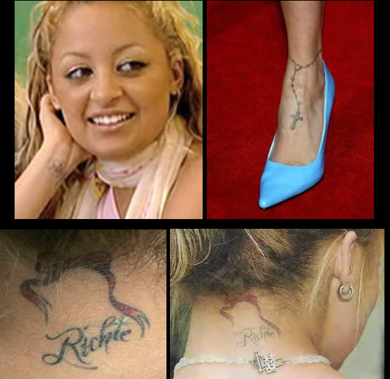 Celebrity Tattoos More at VanishingTattoo Celebrity tattoos 8