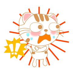 ぶち猫 にゃんこ Lineスタンプ検索 Starcher スターチャー