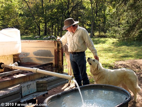 Filling stock tanks 1