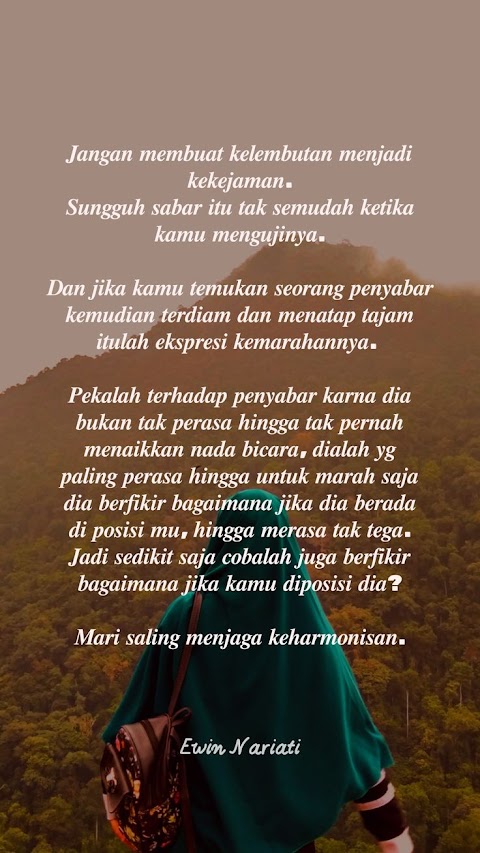 rindu pada yang tak sudi