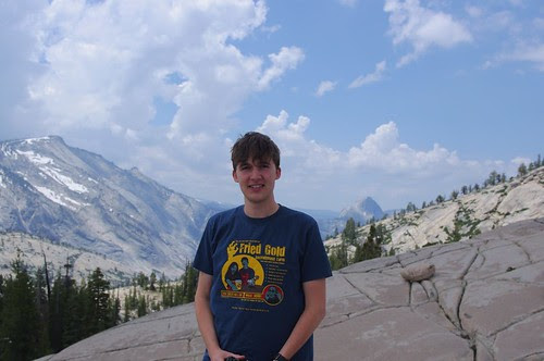 Rob at the Tioga Pass