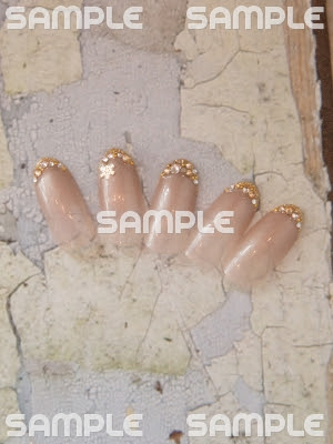 美美人ネイル スタイル写真レンタルサービス Vivitto Nail キラキラお上品ネイル