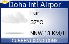 Click for the latest Doha International Airport weather forecast.