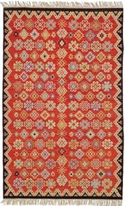 Classic Home Rugs Sara AE4860 Red 2 by 3-Feet Area Rug