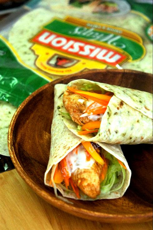 Fajita Chicken Wrap