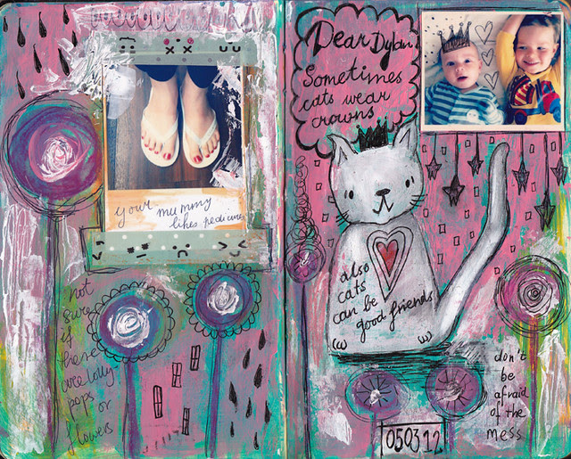 Dylan & Elliot Art Journal - p2