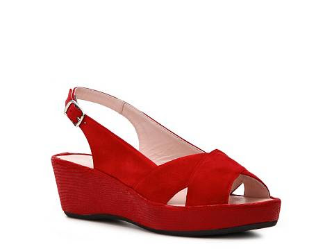 Rangoni by Amalfi Banda Suede Wedge Sandal | DSW