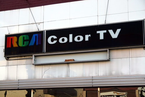 rca color tv