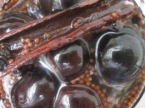 Pickled grapes