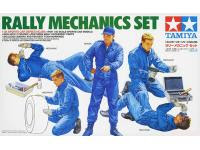 Tamiya 1/24 Rally Mechanics Set (24266) English Color Guide & Paint Conversion Chart - i0