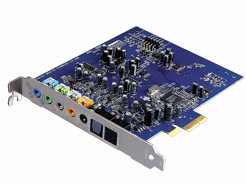 pci express x1. PCI Express Sound Blaster X-Fi
