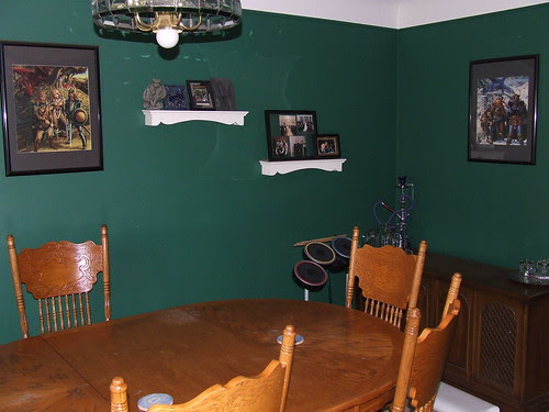 Dining room before