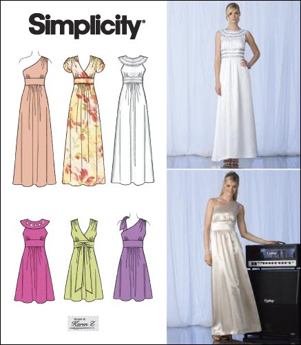 BRIDESMAIDS prom EVENING DRESS GOWN SEWING PATTERN eBay BRIDESMAIDS prom EVENING DRESS GOWN SEWING PATTERN eBay