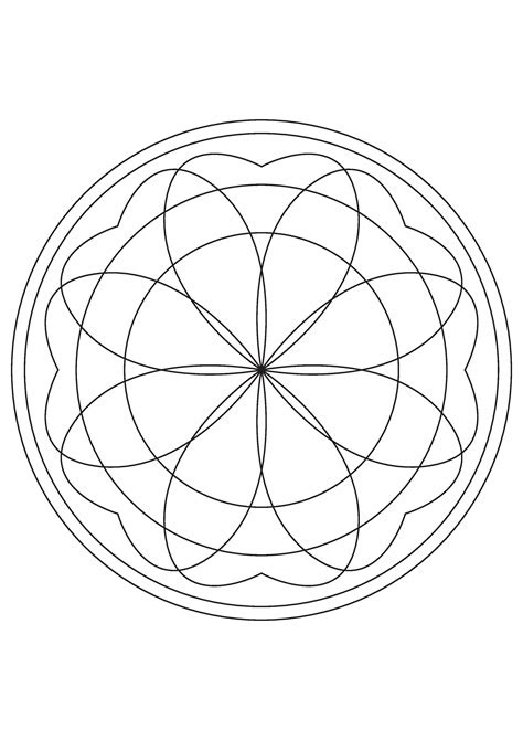 Instant download of six mandala coloring pages to print and color at home. free printable mandalas to colour in the playroom