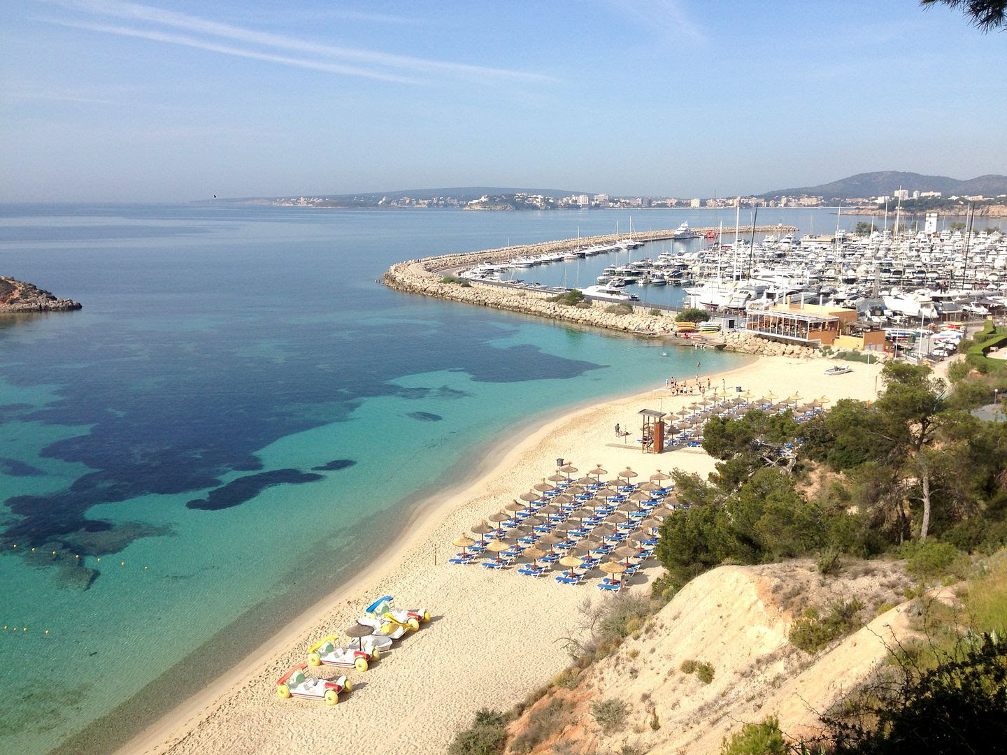 Puerto Portals / Portals Nous beach