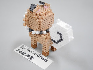 3d Perlerbeads アイロンビーズ Pokemon ポケモン 大 イワンコ 3dperlerbeadsお手軽頑固な立体アイロンビーズ