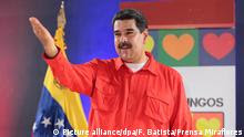 Venezuelas Präsident Nicolas Maduro (Picture alliance/dpa/F. Batista/Prensa Miraflores)