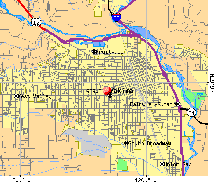 Yakima Wa Zip Code Map 98902 Zip Code (Yakima, Washington) Profile   homes, apartments 