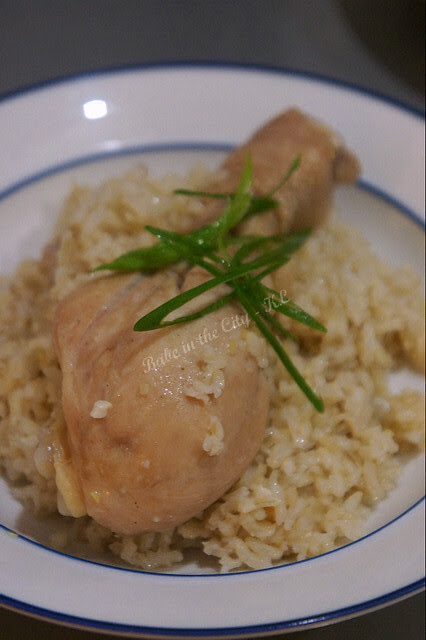 One-Pot-Rice-Cooker Chicken Rice