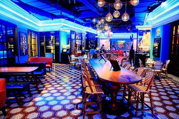 ▲文華精品Café de Lugano盧卡諾歐風餐酒館。(圖/萍子提供)
