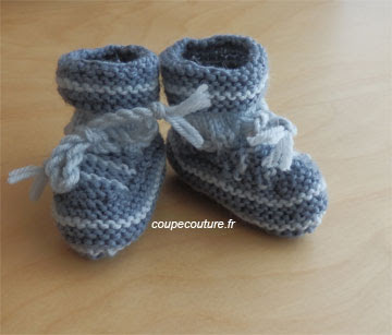 Coupe Couture Chaussons De Naissance