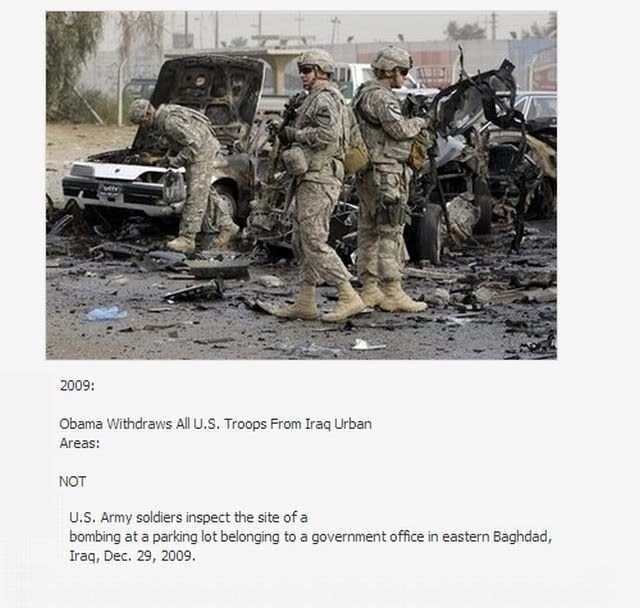 Iraq Withdrawal... NOT!