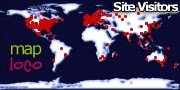 Locations of Site Visitors